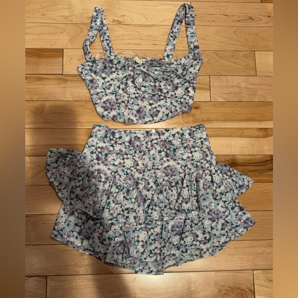 KISS THE SKY FLORAL SET - Picture 2 of 9